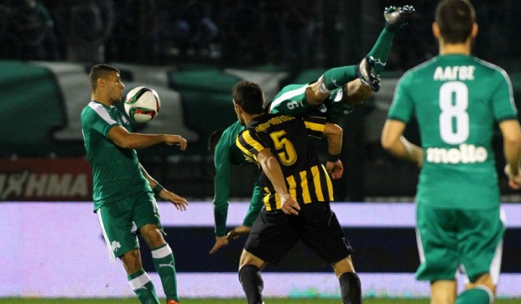 Super League: Παναθηναϊκός-ΑΕΚ 0-0