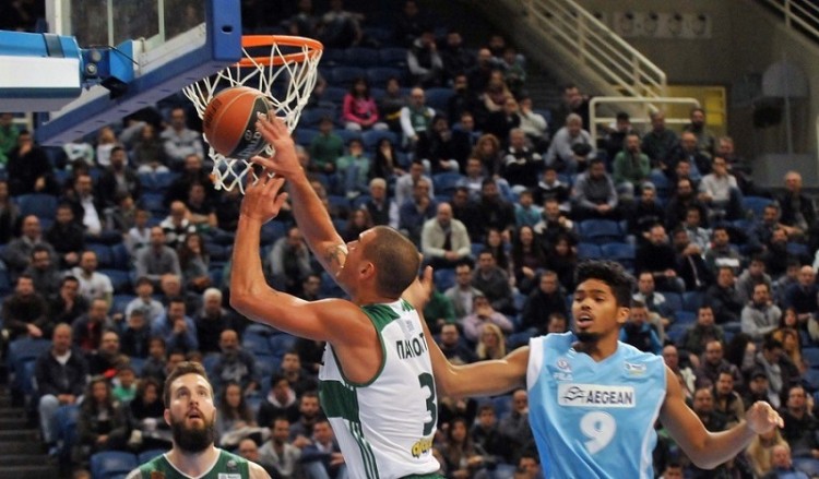 Basket League: Παναθηναϊκός-Κολοσσός 107-66