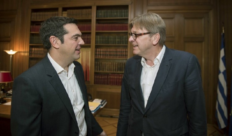 Το προσφυγικό στην ατζέντα Τσίπρα-Φέρχοφστατ