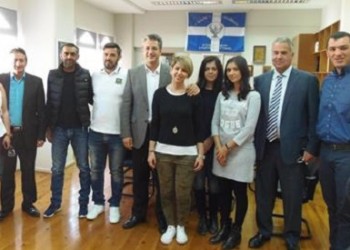 Τον «Καπετάν Ευκλείδη» Αχαρνών επισκέφθηκε ο Απόστολος Τζιτζικώστας