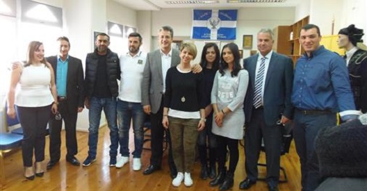 Τον «Καπετάν Ευκλείδη» Αχαρνών επισκέφθηκε ο Απόστολος Τζιτζικώστας