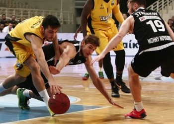 Eurocup: Η ΑΕΚ ηττήθηκε από την Νίζνι Νόβγκοροντ με 86-79