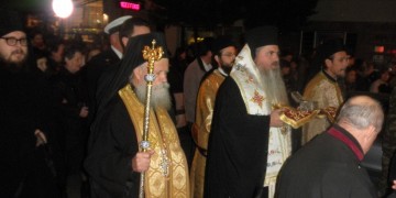 Частицу мощей Святого Луки Крымского встретили в Салониках