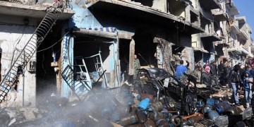 Φονική έκρηξη στη Χομς της Συρίας