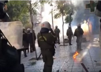 Επεισόδια στο κέντρο της Θεσσαλονίκης