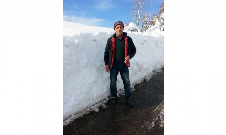 Σχεδόν 1,5 μέτρο το χιόνι στον Όφι Τραπεζούντας