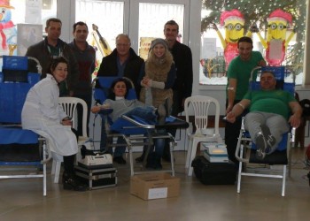 Έγινε η πρώτη εθελοντική αιμοδοσία για το Σύλλογο Ποντίων Ελευθερίου-Κορδελιού