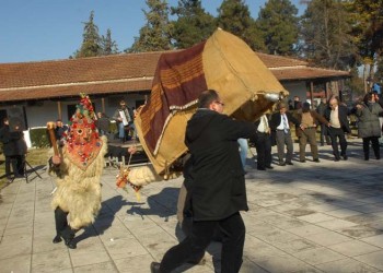 Το έθιμο της καμήλας στο Αιγίνιο (φωτο)