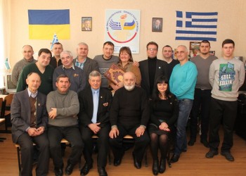 В Греческом обществе города Мелитополя состоялся 5-ый турнир игры в нарды