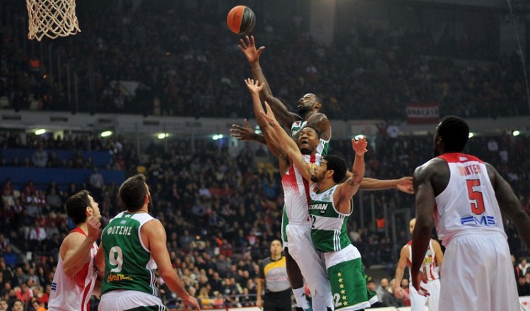 Basket League: Ολυμπιακός-Παναθηναϊκός 80-66