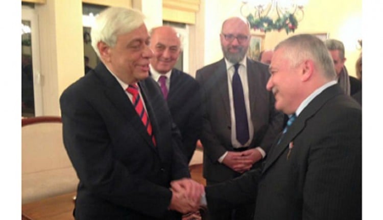 Президент Греции встретился в Москве с представителями греческой диаспоры России (фото)