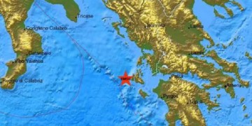 Σεισμός πάνω από 4 βαθμούς της κλίμακας Ρίχτερ στην Κεφαλονιά