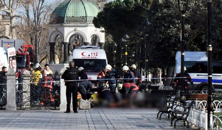 Έκρηξη στο Σουλτάναχμετ στην Κωνσταντινούπολη (Συνεχής Ενημέρωση)