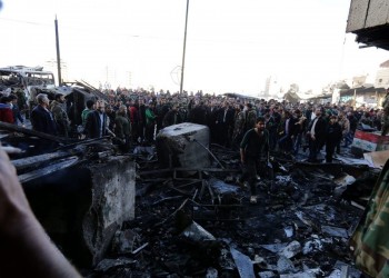 Μακελειό στη Δαμασκό από διπλή επίθεση αυτοκτονίας ισλαμιστών