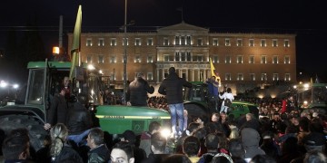 Μεγάλη η συμμετοχή στο παναγροτικό συλλαλητήριο