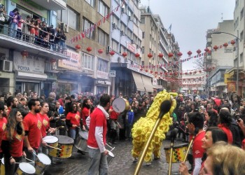 Ο κινέζικος δράκος ξεσήκωσε τους Θεσσαλονικείς (φωτο)