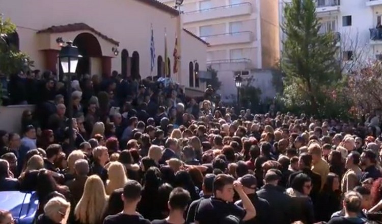 Τελευταίο «αντίο» στον Παντελή Παντελίδη (βίντεο)