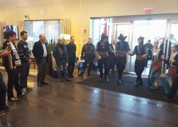 Понтийскими танцами встретили Ивана Саввиди греки Нью-Йорка (видео)