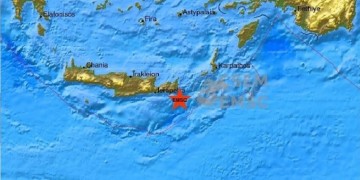 Σεισμός 4,7 βαθμών Ρίχτερ στην Κρήτη