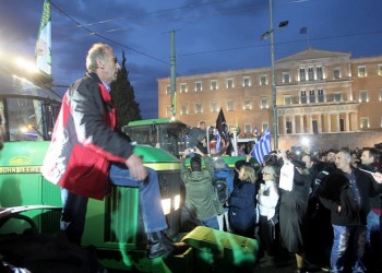 Στο ρυθμό του παναγροτικού συλλαλητηρίου η πρωτεύουσα