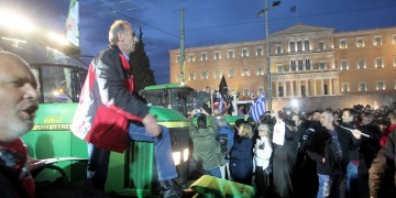 Στο ρυθμό του παναγροτικού συλλαλητηρίου η πρωτεύουσα
