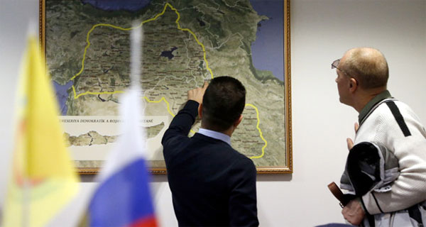 Πονοκέφαλο προκαλεί στην Άγκυρα ο χάρτης του Μεγάλου Κουρδιστάν