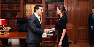 Στο Μέγαρο Μαξίμου η Αντζελίνα Τζολί
