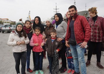 Μάνα-πρόσφυγας από τη Συρία ξαναβρήκε τα παιδιά της στη Μυτιλήνη