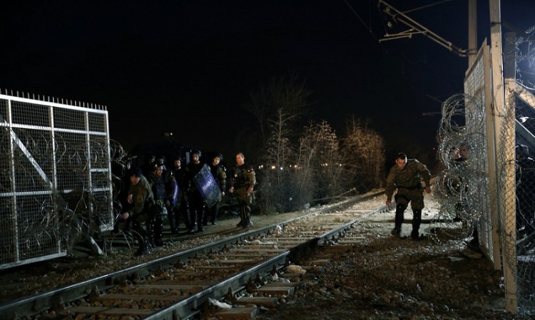 Ένταση στον καταυλισμό της Ειδομένης