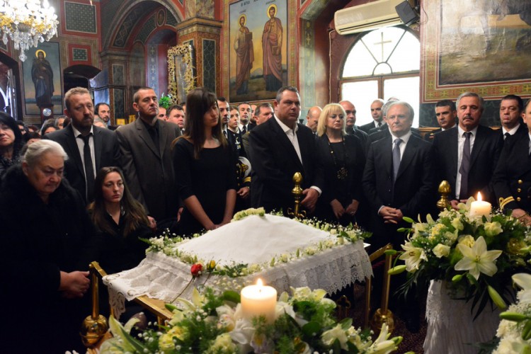 Μνημόσυνο για τον πιλότο Κωνσταντίνο Πανανά του ελικοπτέρου που συνετρίβη στην Κίναρο