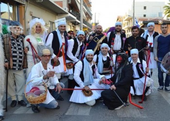 Понтийские «момогери» приняли участие в карнавале Элевсины (фото, видео)