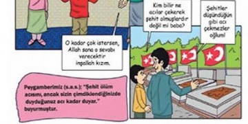 Κόμικ τουρκικού περιοδικού προτρέπει τα παιδιά να γίνουν «μάρτυρες»!