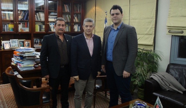 Οι εκδηλώσεις μνήμης το θέμα συνάντησης του προέδρου της ΠΟΕ με τον περιφερειάρχη Θεσσαλίας