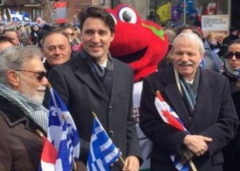 Премьер-министр Канады: «Да здравствует, Греция!» (видео)