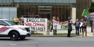 Ουάσινγκτον: Αρμένιοι, Έλληνες και Κούρδοι ετοιμάζουν «θερμή» υποδοχή στον Ερντογάν
