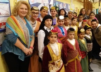 На  24-м фестивале детских групп представили танцы греков Понта (фото, видео)