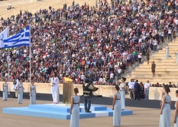 Η Αθήνα παρέδωσε την Ολυμπιακή Φλόγα στο Ρίο