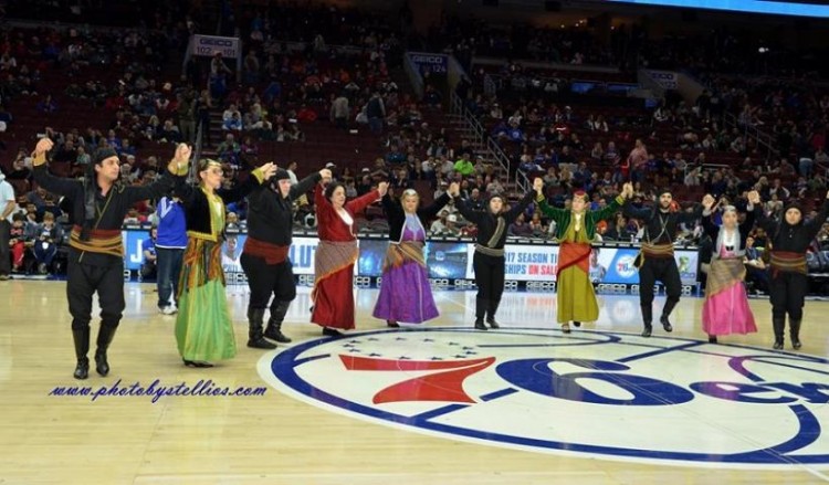 Понтийский танец греков Филадельфии на матче NBA: подробности и новое видео