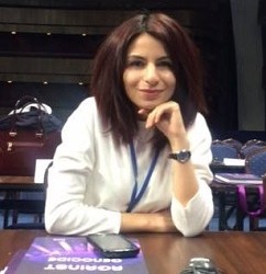 Мария Лазарева от греков Армении на форуме «Против преступления геноцида»