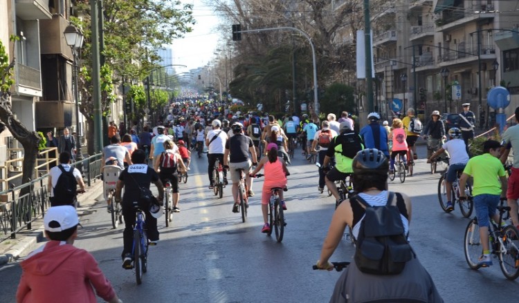 Ολοκληρώθηκε με επιτυχία ο 23ος Ποδηλατικός Γύρος της Αθήνας (φωτο, βίντεο)