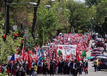 Πορεία θράσους – Τούρκοι και μουσουλμάνοι κατά των Αρμενίων στην Ουάσινγκτον