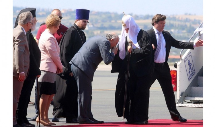 Στη Θεσσαλονίκη ο Πατριάρχης Μόσχας και Πασών των Ρωσιών Κύριλλος (φωτο)