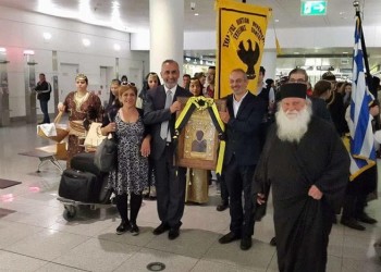 Η ιερή εικόνα της Παναγίας Σουμελά στη Νυρεμβέργη