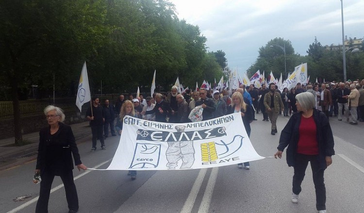 Συγκέντρωση και πορεία στη μνήμη του Γρηγόρη Λαμπράκη στη Θεσσαλονίκη