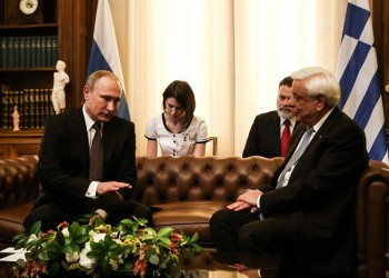 Ευχαριστήριο τηλεφώνημα Πούτιν σε Παυλόπουλο