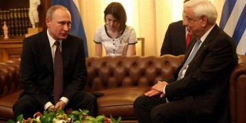 Вчера в Президентском дворце в Афинах прошла встреча президентов Греции и России