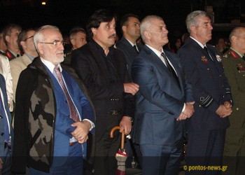 Μελισσανίδης και Ιβάν Σαββίδης μαζί στην εκδήλωση για τη Γενοκτονία των Ποντίων