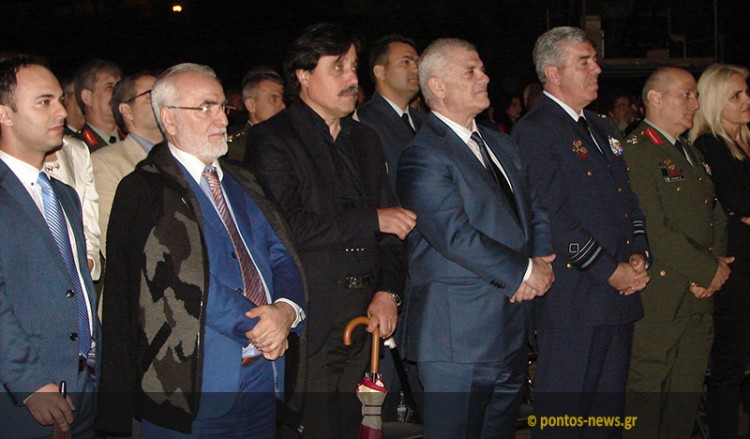 Μελισσανίδης και Ιβάν Σαββίδης μαζί στην εκδήλωση για τη Γενοκτονία των Ποντίων