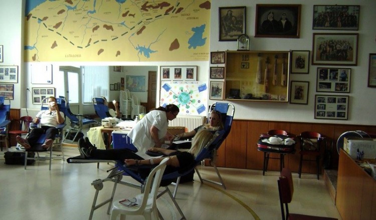 Η 2η εθελοντική αιμοδοσία στο Σύλλογο Ποντίων Ελευθερίου-Κορδελιού (φωτο)
