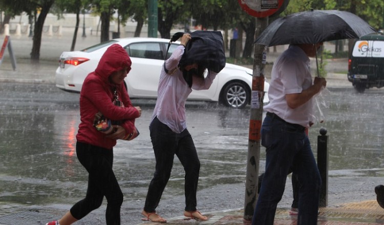 Κακοκαιρία σήμερα σε μεγάλο μέρος της χώρας